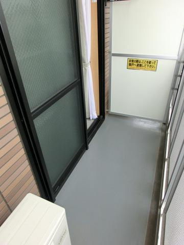 レオパレスプレジャーのバルコニー