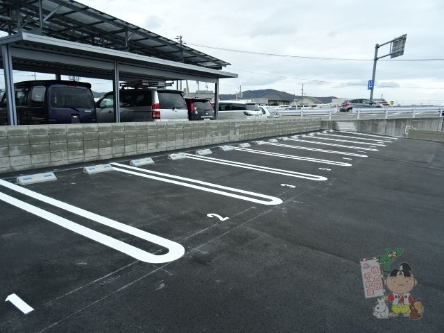 セキドアの駐車場