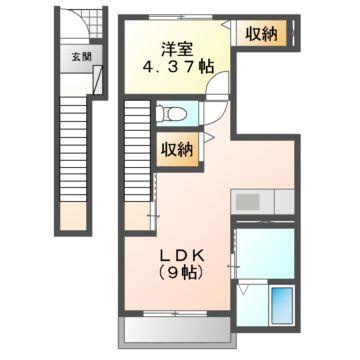 セキドアの間取り