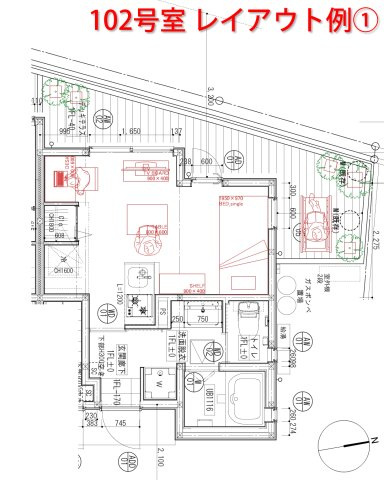 プライムテラス高柳の間取り