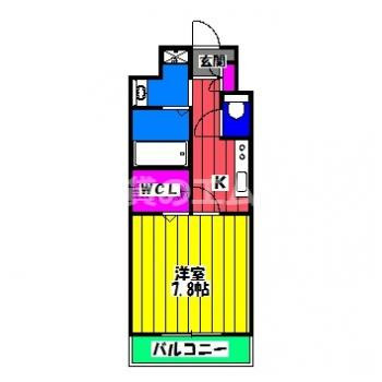 【間取り】 | ＬＩＢＲＡ井尻 | ＬＩＢＲＡ井尻の間取り