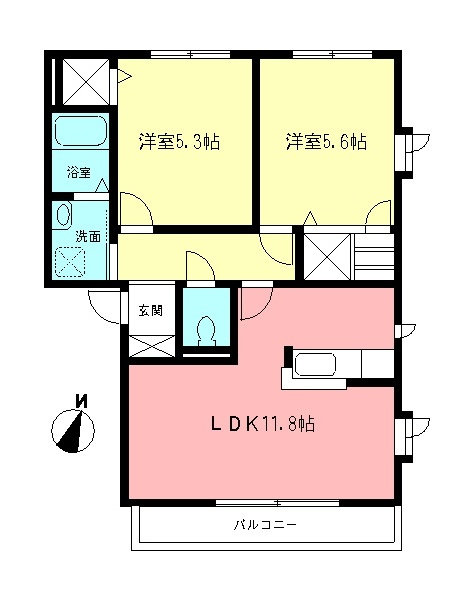 CASAⅡの間取り