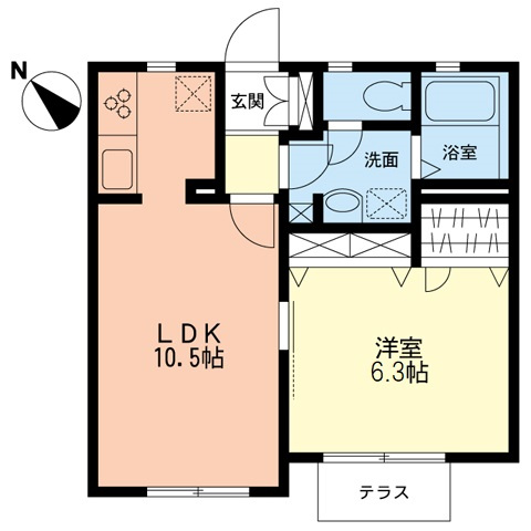 ボヌール鎌倉の間取り