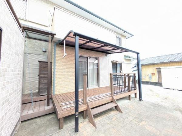 宮崎市潮見町　中古戸建の庭