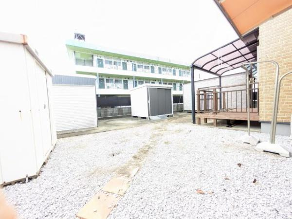 宮崎市潮見町　中古戸建の庭