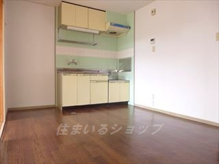 広島市安佐北区落合南２丁目のアパートのキッチン