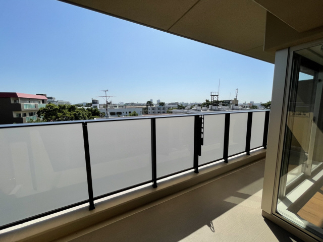 ザ・パークハウス住吉川のバルコニー