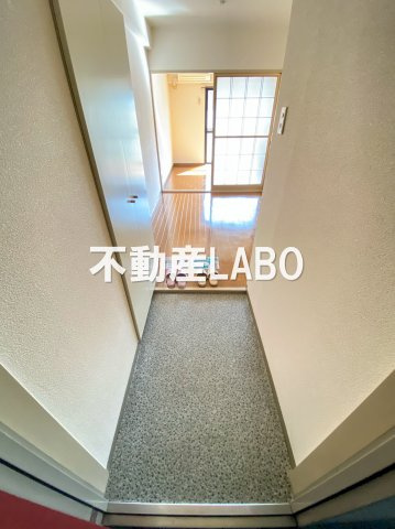 アベノ池田マンションの玄関