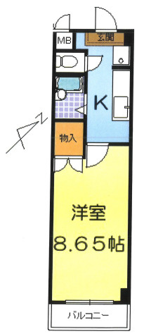 アートプラザ神戸西の間取り