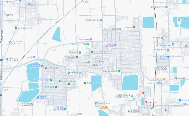 22(土)23(日)24(祝)現地説明会開催　大和郡山市小南町の地図