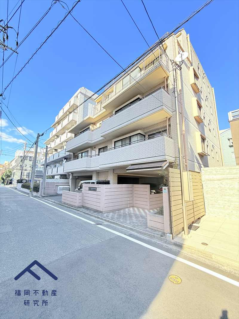 東薬院パークマンションの外観