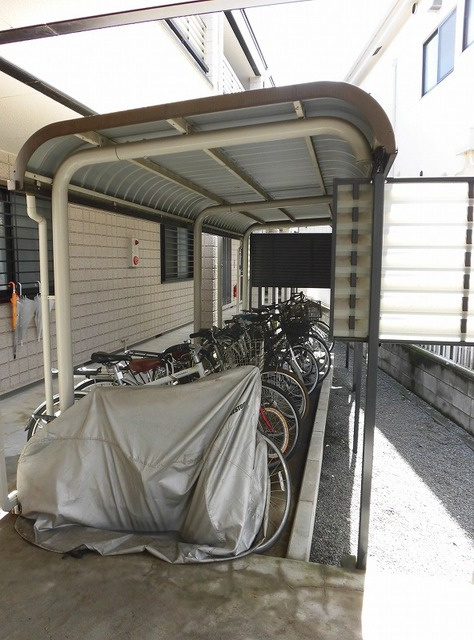 コートエクセリアＫのその他共用部分|屋根付き駐輪場