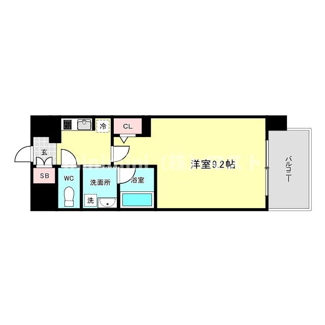 セイワパレス美章園駅前の間取り