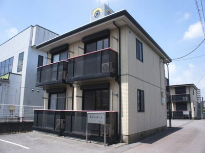 【外観】 | ラフォーレ・昴Ａ | 軽量鉄骨造2階建てです♪