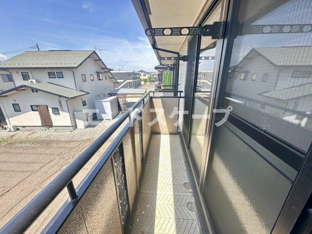 エクレール　Ａのバルコニー|高崎、前橋のお部屋探しはエンドスケープまで！