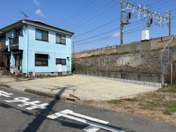 明石市西新町2丁目の前面道路含む現地写真