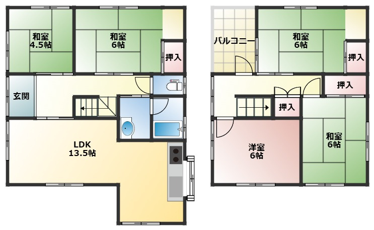 魚住町清水貸家