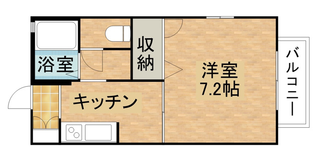 【間取り】 | ラフィーネ壱番館