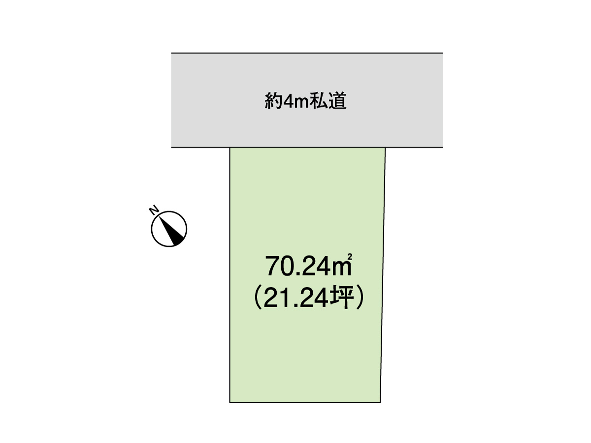 ひめみやハイツの区画図
