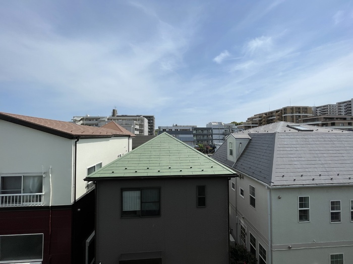 カレッツァⅡ番館の展望|３Fバルコニーからの眺望