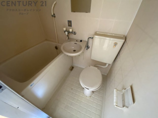 浴室内に洗面台付き！