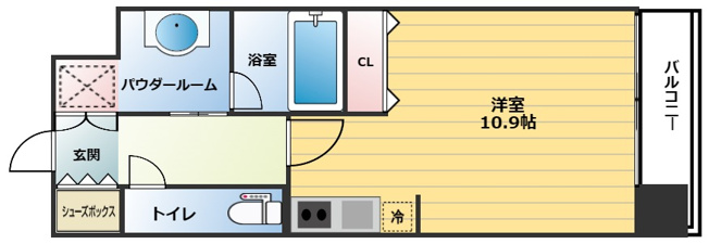 【間取り】 | エスリード長堀タワー