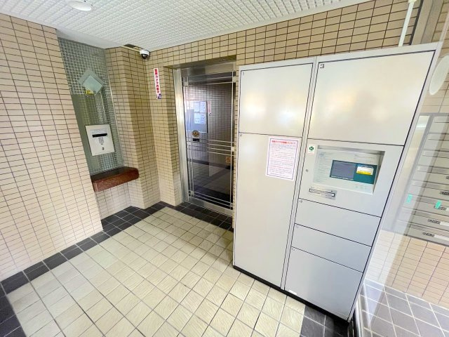 エンゼルハイム田島のエントランス