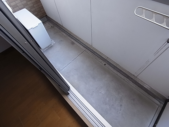 神戸市長田区松野通４丁目の賃貸マンションのバルコニー