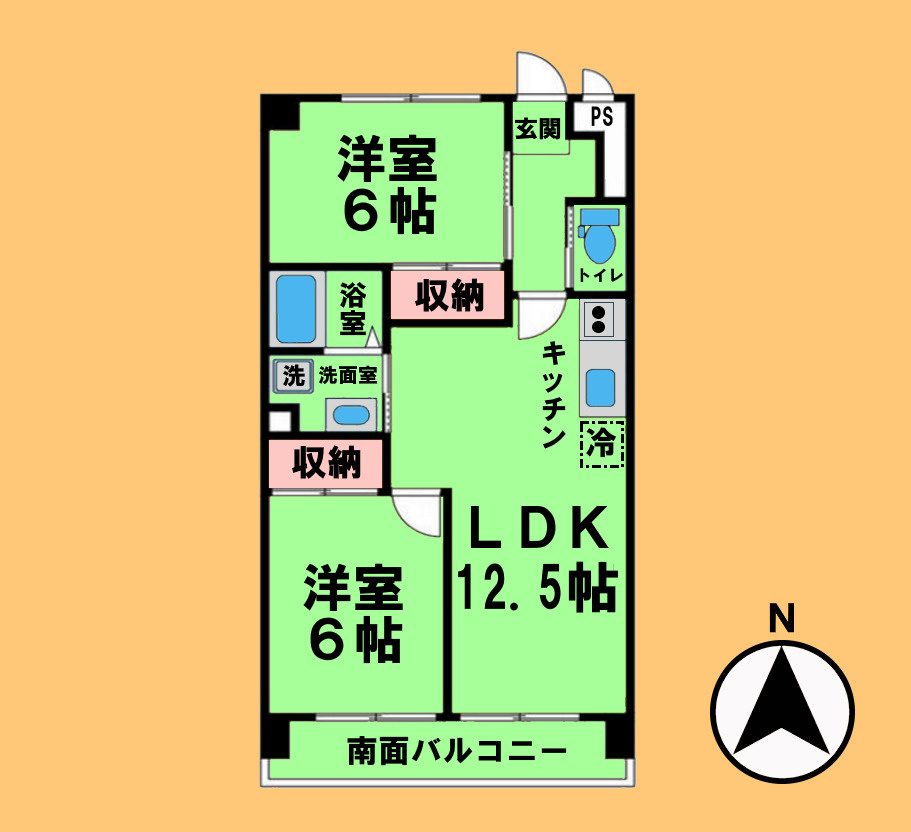 メゾンパトラージュの間取り