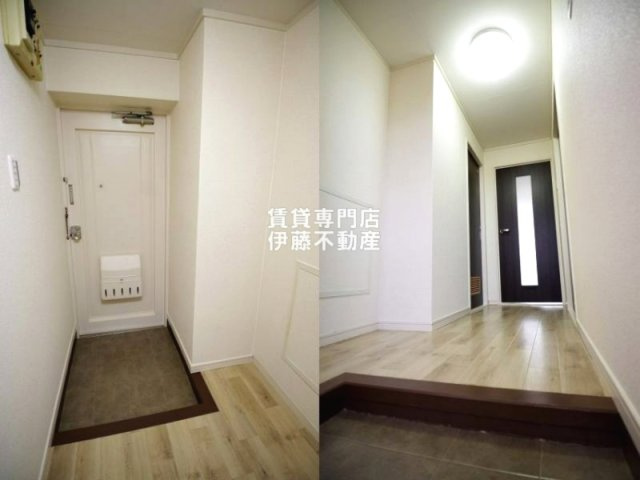 メゾンパトラージュの玄関