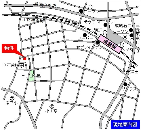 メゾンフォンテーヌの地図|周辺案内図