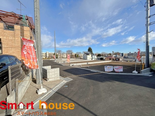 相模原市南区相武台　売地7区画の前面道路含む現地写真