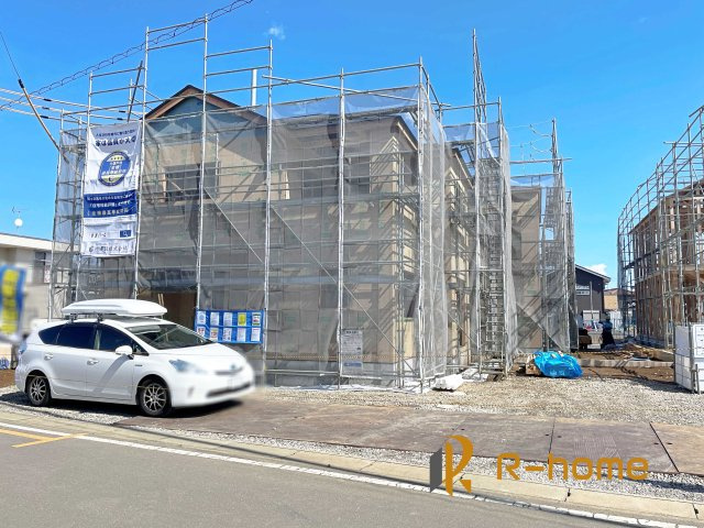 坂東市辺田第2　新築戸建て　1号棟の外観|ご予約を頂ければ、『平日』はもちろん『早朝』や『夜間』もご見学可能です♪お気軽にお申し付けください♪