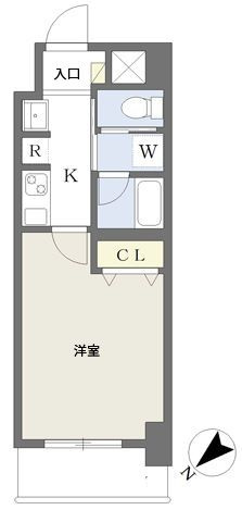 【間取り】 | レブリアント大橋南 | 現況優先。