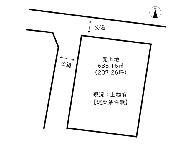 【土地図】 | 姫路市豊富町御蔭／売土地