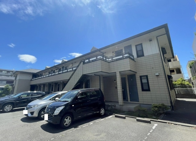 ドミールＡの外観|たまプラーザ駅徒歩３分　耐震耐火構造に優れた旭化成ヘーベルメゾン