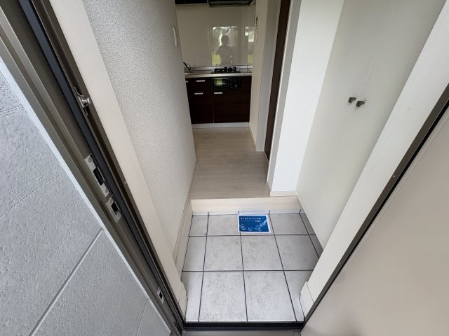 アジール・デュオAの玄関