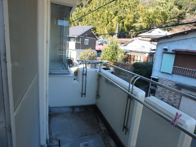 K0169R　第五中央マンションのバルコニー