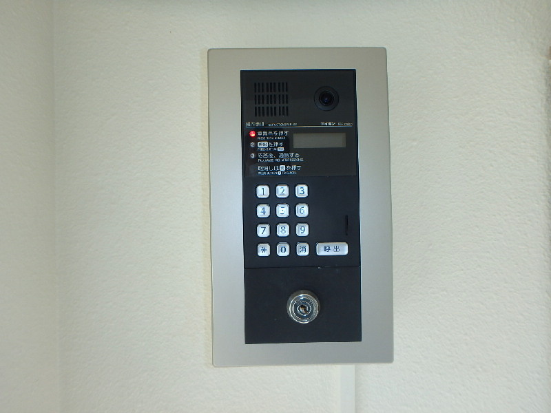 K0169R　第五中央マンションのセキュリティ