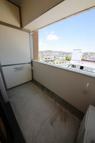 ピュアレジデンスのバルコニー