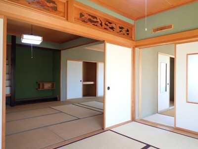 【和室】 | 黒石緑町 100坪の家