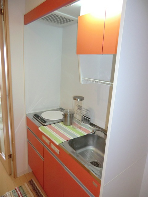 大阪市西淀川区野里２丁目の賃貸マンションのキッチン