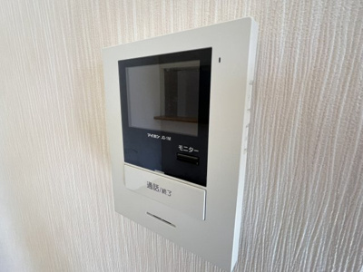 【セキュリティ】 | アミューズ甲東園 | モニター付きインターホン