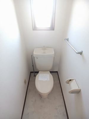 【トイレ】 | エクレール多治米Ｂ | トイレもきれいです