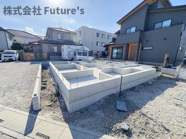三郷市戸ケ崎1丁目　新築戸建　全1棟の外観|現地の写真になります。