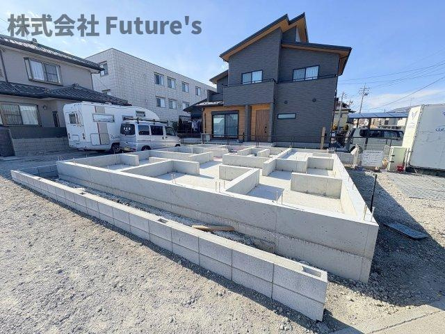 三郷市戸ケ崎1丁目　新築戸建　全1棟の外観|現地の写真になります。