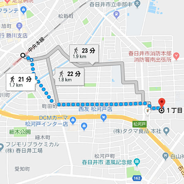 優美の地図