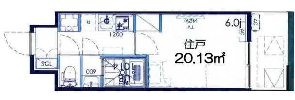 GRAN PASEO新大阪の間取り