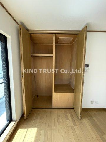 大阪市北区天神橋６丁目の一戸建ての収納|たっぷりとした収納スペースです