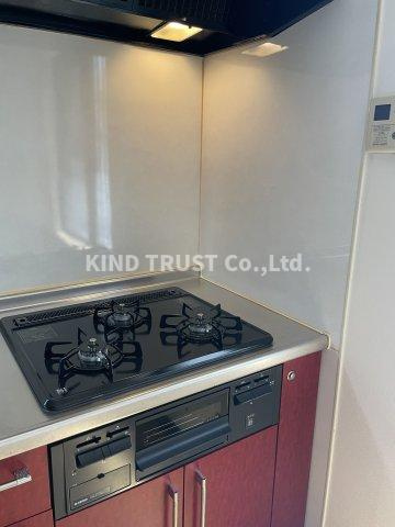 大阪市北区天神橋６丁目の一戸建てのキッチン|キッチンでお料理をお楽しみください